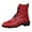 Red, variant on Boots for Women,Autumn Winter Women Mid Calf Boots British Style Heel Soft Comfortable Everyday Wear Versatile Fashion Footwear,Knee High Boots Women,Red,8.5