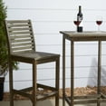 thumbnail image 4 of Renaissance Outdoor Hand-scraped Wood Bar-height Set, 4 of 5