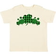 thumbnail image 3 of Inktastic St. Patrick's Day Clovers in Plaid Boys or Girls Toddler T-Shirt, 3 of 5