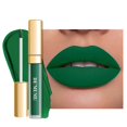 thumbnail image 1 of DE'MUMU Lápiz labial verde mate para mujer Superstay Lápiz labial de larga duración Lápices labiales líquidos a prueba de manchas Maquillaje de labios libre de crueldad (DM02 Bosque Verde), 1 of 5