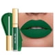 thumbnail image 1 of DE'MUMU Lápiz labial verde mate para mujer Superstay Lápiz labial de larga duración Lápices labiales líquidos a prueba de manchas Maquillaje de labios libre de crueldad (DM02 Bosque Verde), 1 of 5