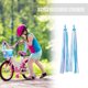 thumbnail image 1 of Bicicleta 2 cintas decorativas para scooter de niños, serpentinas con borlas para manillar de bicicleta (azul), 1 of 7