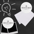 thumbnail image 3 of Harry Potter Hogwarts Modern Logo Refrigerator Fridge Locker Vinyl Circle Magnet Set, 3 of 5