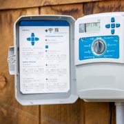 GJX Sprinkler Controller, 4-Zone, Wifi-Compatible Sprinkler Timer Sprinkler Controller
