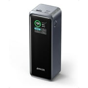 Anker Prime 27,650mAh Power Bank (250W), 3-Port Portable Charger, Smart App, Compatible with MacBook Pro/Air, iPhone 14/13 Series, Samsung, Dell, AirPods, and More (Charging Base Not Included)