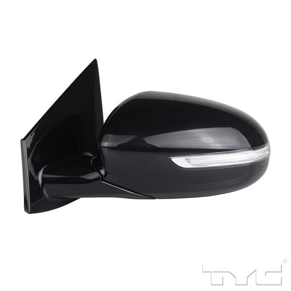 TYC Side Mirror for 17-19 Kia Sportage Power Heated w/Signal w/o Blindspot Left Fits 2018 Kia Sportage
