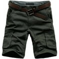 thumbnail image 1 of Men's Classic Relaxed Fit Cargo Short Multi-Pocket Work Shorts, 1 of 6