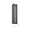 thumbnail image 3 of Alora Lighting Wv361215 Kensington Led Bath Bar - Bronze, 3 of 5