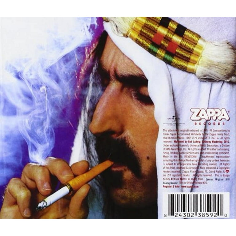 Frank Zappa - Sheik Yerbouti - Music & Performance - CD