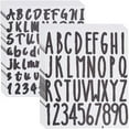 thumbnail image 1 of JUNWELL 24Sheets 400pcs Large Letter & Number Stickers 2.5 Inch Self Adhesive Letters Stickers Big Font Stickers, 1 of 8