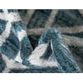 thumbnail image 4 of Unique Loom Matrix Trellis Collection Area Rug - Motif (3' 3" x 5' 3" Rectangle Blue/Ivory), 4 of 7