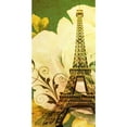 thumbnail image 2 of CafePress - Floral Vintage Paris Eiffel Tower - Large Beach Towel, Soft 30"x60" Towel with Unique Design, 2 of 3