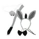 thumbnail image 4 of KAKOWELY juego de disfraz de burro: orejas de burro, diadema, nariz, pajarita y cola. Accesorio divertido para Halloween, carnaval, cosplay., 4 of 4