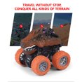 thumbnail image 6 of Gallickan Dinosaur Truck Toys for Kids 3-6 Years, Friction Powered Vehicle Toys, Push and Go Inertial Cars Pull Back Cars for Boys and Girls Birthday Party Gifts, Orange, 6 of 6