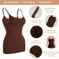thumbnail image 5 of Vaslanda Camisole for Women Tummy Control Cami Shaper Seamless Compression Tank Top Shapewear for Women, 5 of 6