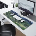 thumbnail image 2 of Forest At Night&nbsp;mousepad Gamingwaterproofno Slip&nbsp;for Office Home Work GamingmousepadsRubber Base Mousepad with Stitched Edges 31.5x11.8inches, 2 of 7