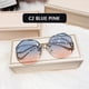 thumbnail image 5 of Fashion Sunglasses Women Metal Female UV400 Vintage Ladies Stylish Design Oversized Square Sunglasses For Women, 5 of 5