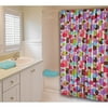 Dots and Stripe Shower Curtain
