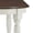 Antique White, variant on Weston Home Ohana Antique Two-Tone Extending Dining Table