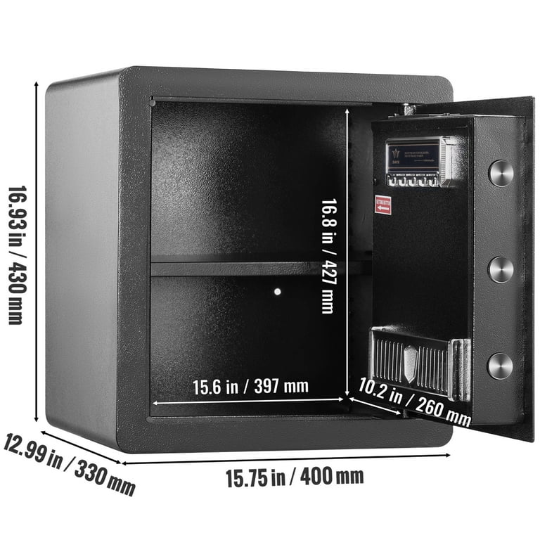 Lumicorp  Caja de Seguridad Digital 20x31x20cm.