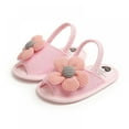 thumbnail image 2 of Infant Baby Girls Summer Sandals Flower Anti-slip Toddler First Walker Shoes, 2 of 13