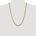 thumbnail image 4 of 14K Yellow Gold Curb Chain Styles Necklace 26 inch 5 mm Solid Miami Cuban Link with Lobster Clasp, 4 of 4