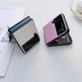thumbnail image 5 of Housse de Protection à l'Échelle du Poisson Compatible avec Galaxy Z Flip 4, Cuir Pu + Cadre Souple en Tpu, 5 of 5