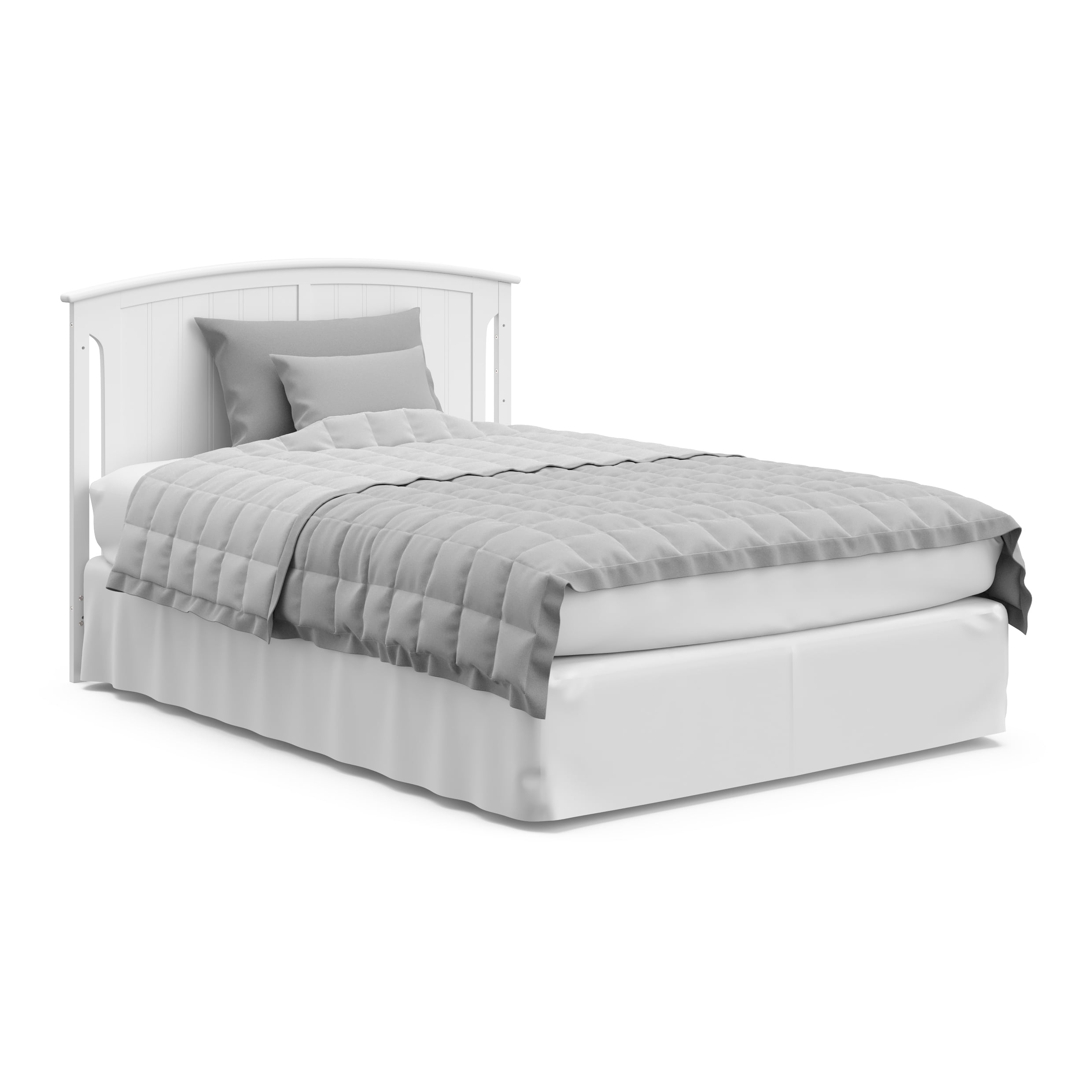 Storkcraft Steveston 5-in-1 Convertible Baby Crib & Changer, White