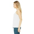 thumbnail image 3 of Bella Canvas 6008 Women`s Jersey Racerback Tank, M, White, 3 of 3