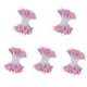 thumbnail image 1 of Flores secas artificiales Cateissary 5X decoración de boda rojo, 1 of 6