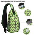thumbnail image 2 of Crossbody Sling Backpack for Women Men Let's Avocuddle Shoulder Sling Crossbody Casual Chest Bag for Travel Sports Running Hiking, 2 of 6