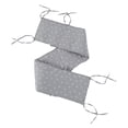 thumbnail image 1 of Cuna de Parachoques de Cama de Bebé Recién Nacido Alrededor de Cojín Triángulo gris Sunnimix Cojín de parachoques de cabecera, 1 of 8
