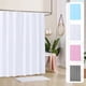 thumbnail image 1 of Forro para cortinas de ducha - cortina de baño impermeable de plástico de 70x70 pulgadas • Azul, blanco, rosa, gris • Fácil de limpiar, 1 of 6