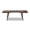 Dark Brown, variant on Capri 59-90.5" Solid Oak Wood 6-8 Seat Extendable Leaf Dining Table Natural Brown Red Oak