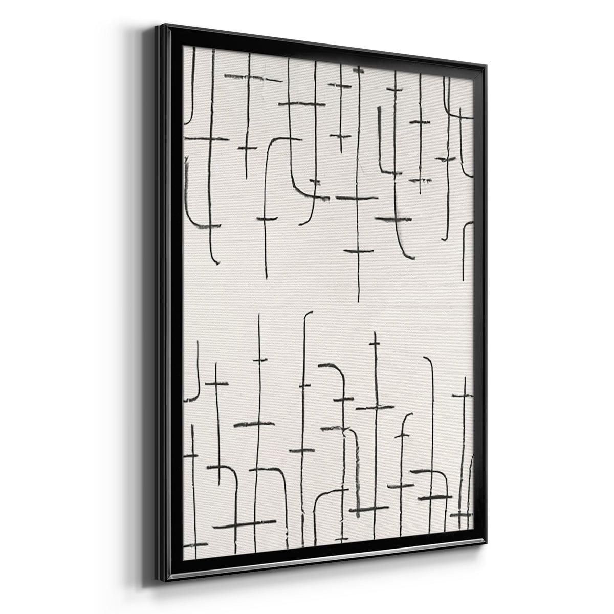 Vertical Arrangement I Premium Framed Print, in Gold, Black, or Silver - Ready to Hang