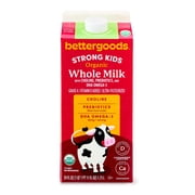 bettergoods Strong Kids Organic Whole Milk, 59 fl oz