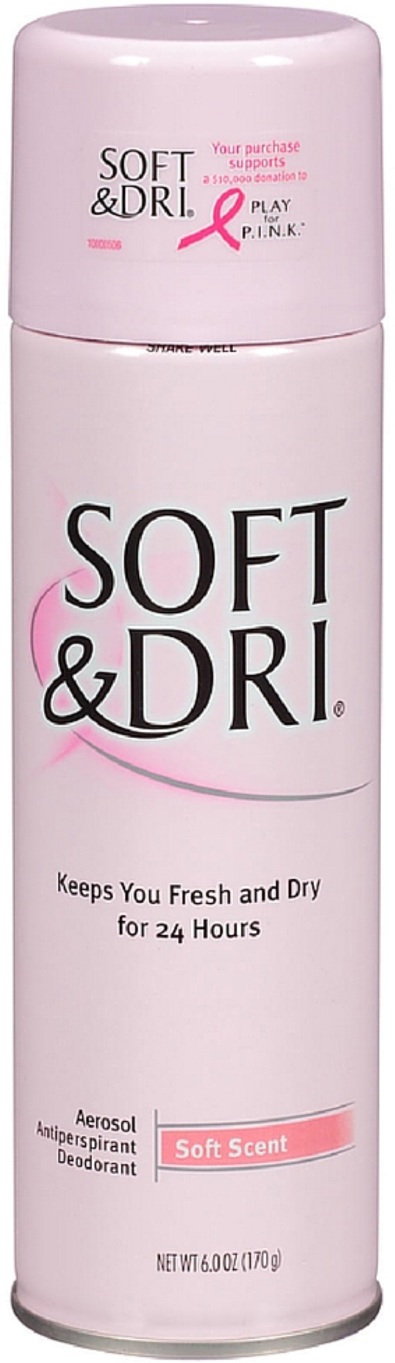 Soft Dri Aerosol Antiperspirant Deodorant Soft Scent 6 Oz Pack Of 6  Soft Dri Aerosol Antiperspirant Deodorant Soft Scent 6 Oz Pack Of 6