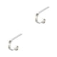 thumbnail image 1 of Kearding Gancho de calcetín de Navidad Atmósferas antideslizantes Colgador de chimenea Soporte de Navidad reutilizable Clip de colgante de Plata 2Conjunto, 1 of 6