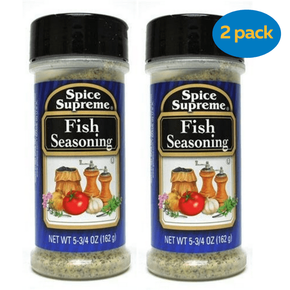 Spice Supreme Fish Seasoning 5.75oz 2 Pack