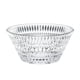 thumbnail image 3 of Juego 3 Bowls de Cristal Alemán con Diseño de Hoja en Cristal Cortado, Set de Cuencos Transparentes, Colección ETHNO, Elegancia y Funcionales con Caja de Regalo, 3 of 9
