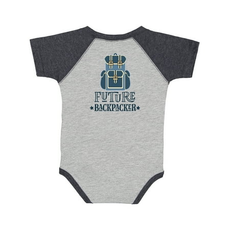 

Inktastic Hiking Future Backpacker Gift Baby Boy or Baby Girl Bodysuit