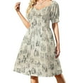 thumbnail image 3 of Austen Pride and Prejudice Illustrations Dress evening dresses women women long dresses, 3 of 7