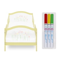 Dream On Me Rosie Toddler Bed in Yellow