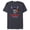 Navy Heather, variant on Disney Lilo & Stitch Tropical Birthday Crew Party Matching - Short Sleeve Blended T-Shirt for Adults - Customized-Navy Heather