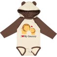 thumbnail image 3 of Inktastic I Love My Grammy Boys or Girls Long Sleeve Baby Bodysuit, 3 of 5