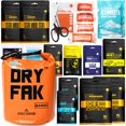 thumbnail image 3 of Botiquín de primeros auxilios EVERLIT DRY FAK 290 unidades, resistente al agua, naranja, 3 of 7
