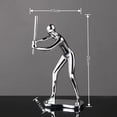 thumbnail image 1 of Nordic Sports Figures Resin Ornaments, Home Decor Crafts, Office Desk Figurines, Bookcase Sculpture, Crafts Gift My Lux Decor Round, 1 of 11