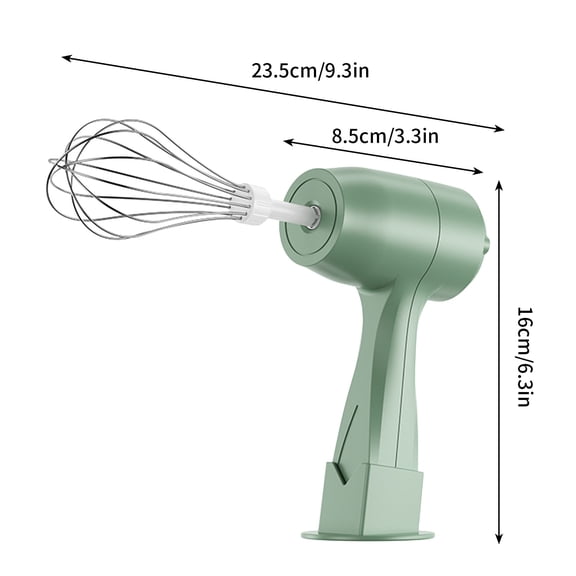 Momihoom Cordless Handheld Electric Whisk, Rechargeable Mixer for Baking, Cooking, and Kitchen Use