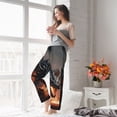 thumbnail image 5 of Sikiie Fiery Black Dragon Attack Women’s Lounge Pants, Lounge Pants Sleep Bottoms, Lounge for Women, Womens Pajama Pants -Medium, 5 of 6