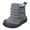Grey, variant on Toddler Shoes Hook Loop Low Cut Boots Cloth Snow Boots Kids Winter Shoes Girls Boys Outdoor Boots Big Kid Winter Boots (Black, 9 Toddler)